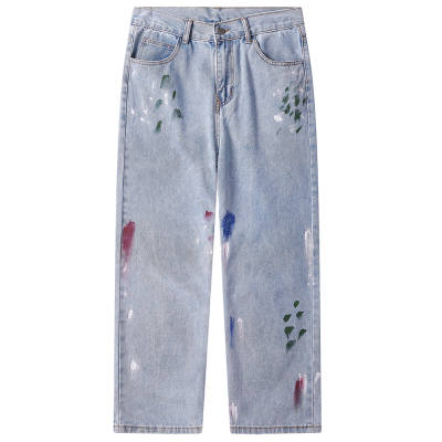 JASONWOOD Fall Winter Jeans Unisex Light Blue