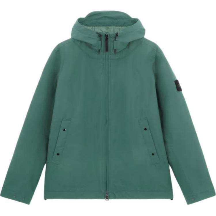 STONE ISLAND Zip Up Hooded Jacket