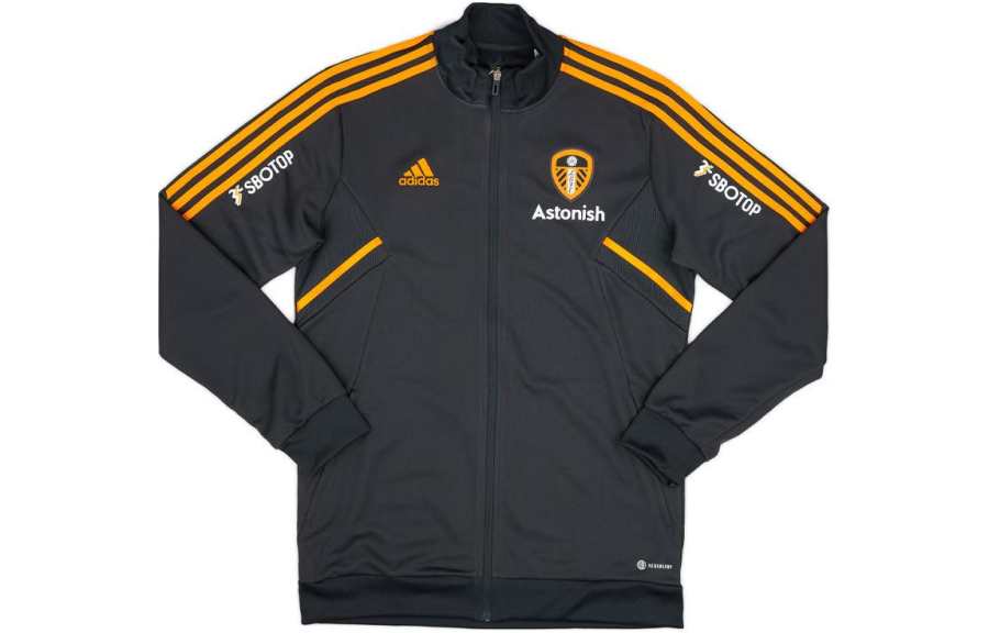 Adidas Adidas Jackets & Coats Player Edition 2022 23 Season, Leeds United Men's Black