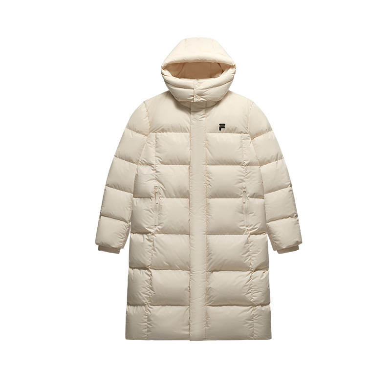 FILA FUSION FOB Down Jacket Unisex Wheat Cream