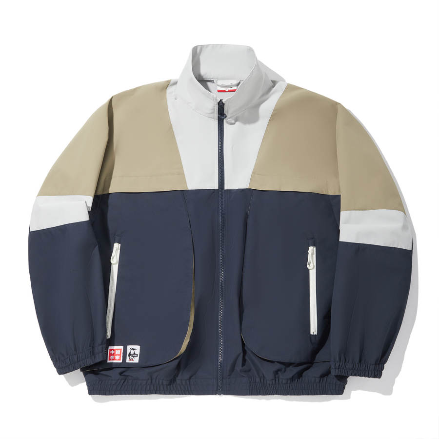 Li-Ning Li Ning x CHUMS Jackets & Coats Men's Gemstone Dark Sapphire Brown