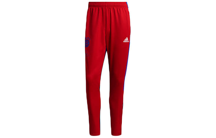 Adidas Adidas Bayern Munich Knitted Sweatpants Men's Red