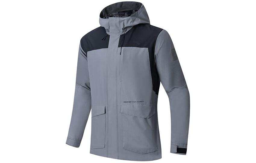 Anta Outdoor Collection Jackets & Coats Men's Pencil Gray