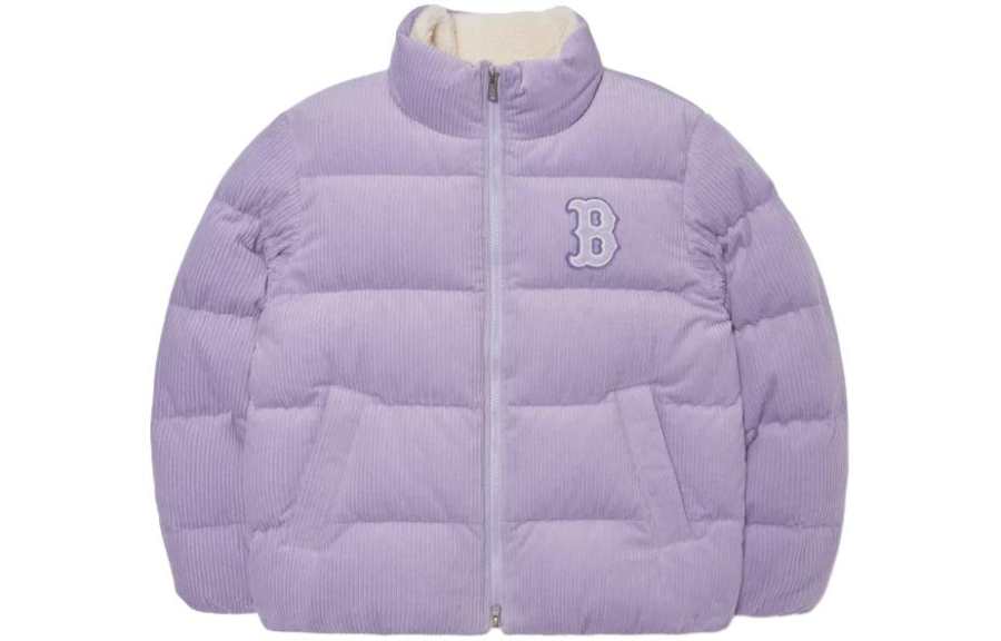 MLB MLB Down Jackets Unisex Purple Stand Collar Moderate