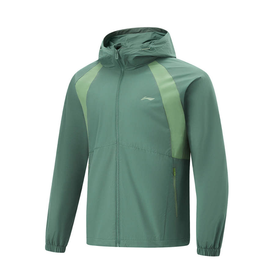 Li-Ning Li Ning Fitness Series Jackets & Coats Men's Mountain Green