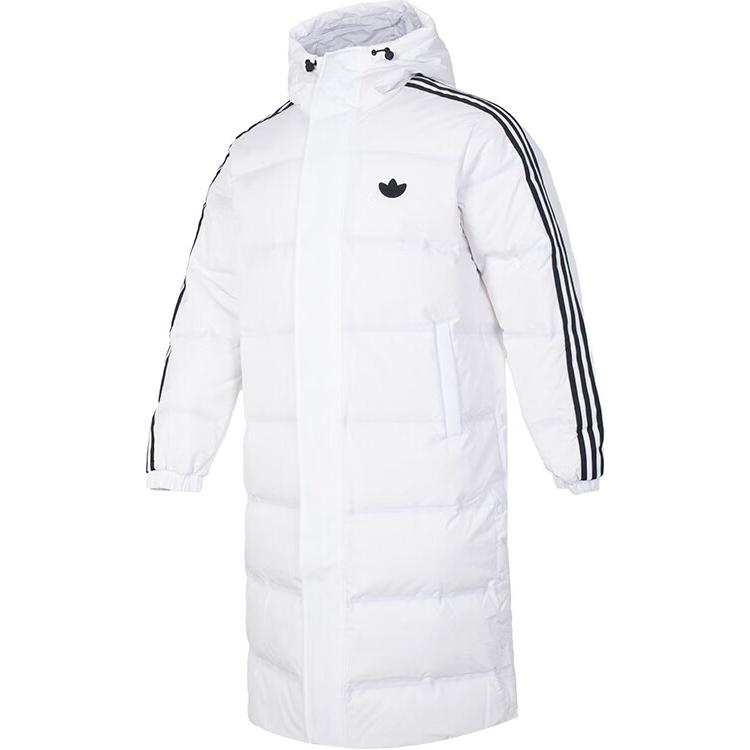 Adidas Originals Trefoil Collection Down Jacket Men's White