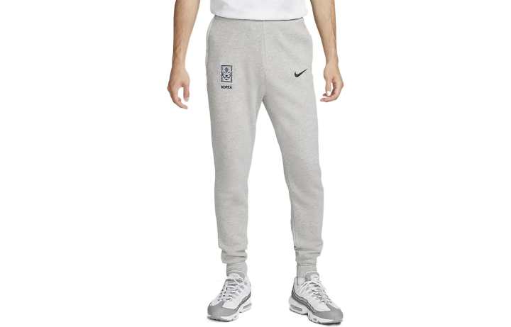 Nike Nike Knitted Sweatpants Men's Gray Moderate Cuffed Pants