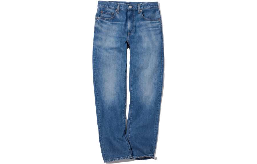 UNIQLO Jeans Unisex Lake Blue Moderate Straight Fit Pants