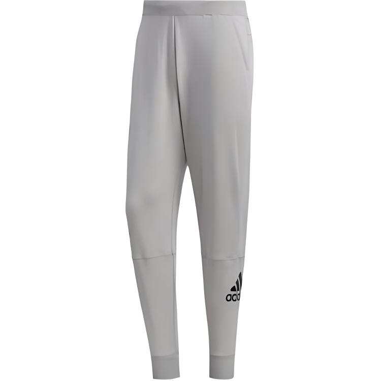 Adidas Adidas Knitted Sweatpants Men's Medium Heather Gray Moderate Tapered Pants