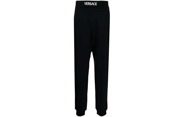 VERSACE 【Previous Season】logo-waistband jersey track pants