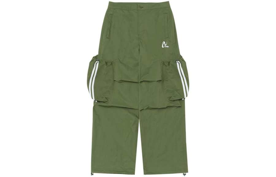 Nerdy Nerdy Cargo Pants Unisex Green Moderate
