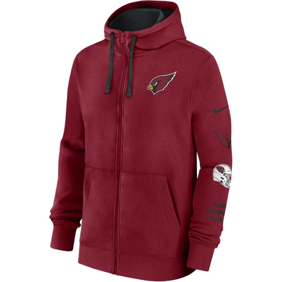 Nike Nike Arizona Cardinals Club Men's Nike Nfl Full-Zip Hoodie