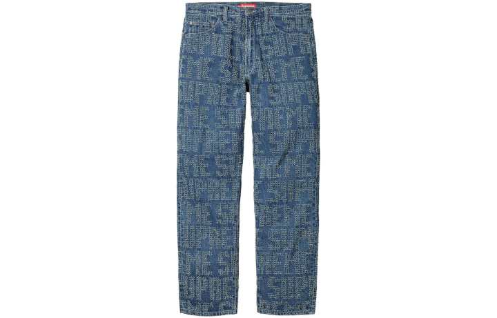 Supreme Supreme Needle Punch Regular Jean