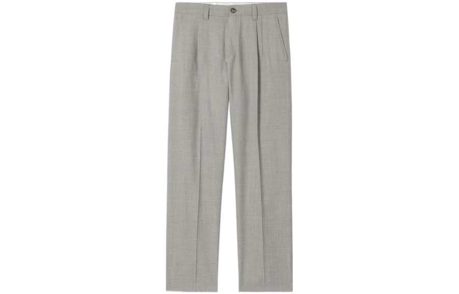 Burberry Casual Pants Men's Gray