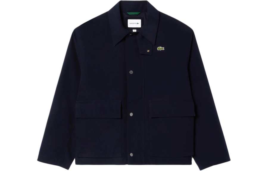 LACOSTE LACOSTE Jackets & Coats Men's Navy Blue
