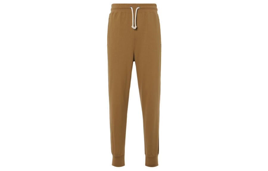 THE NORTH FACE Knitted Sweatpants Men's Brown Moderate Cuffed Pants