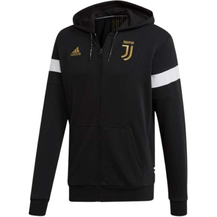 Adidas Adidas Juventus Full Zip Hoody Jackets & Coats Men's Black