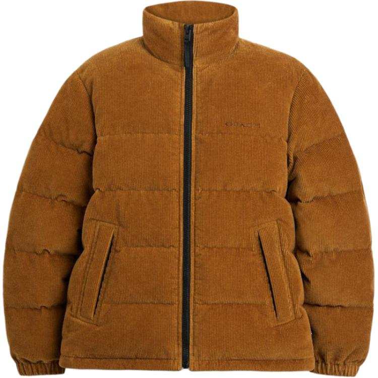COACH COACH Corduroy Down Jacket Down Jacket Men's Light Brown