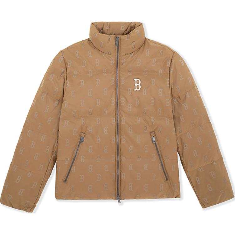 MLB MLB MONOGRAM Collection, Boston Red Sox AW24 Down Jacket Unisex Dark Camel