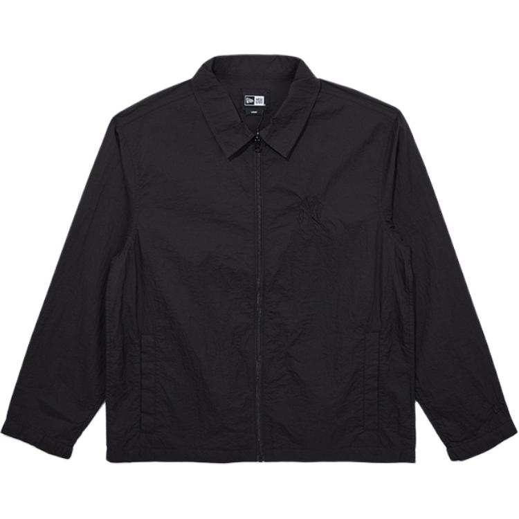 New Era Jackets Unisex Black Lapel Thin Other