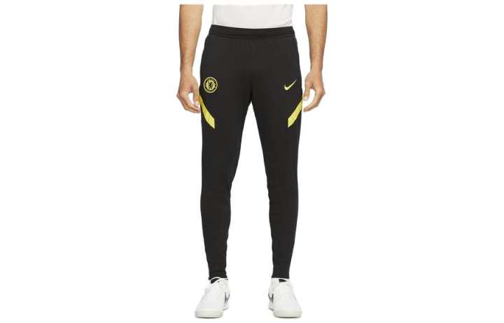 Nike Nike Knitted Sweatpants Men's Yellow Black