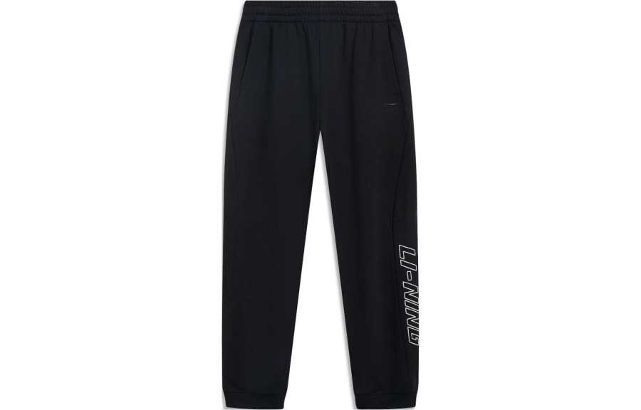 Li-Ning Li Ning Sports Trendy Collection Knitted Sweatpants Men's Black