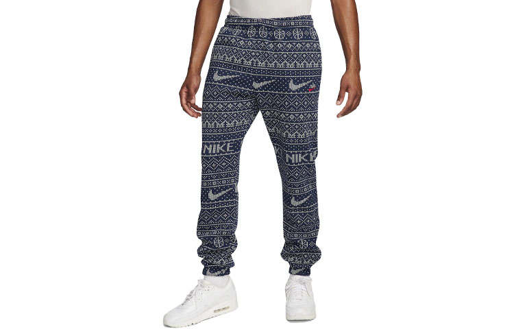Nike Nike Sportswear Club Fleece Knitted Sweatpants Men's Marine Blue