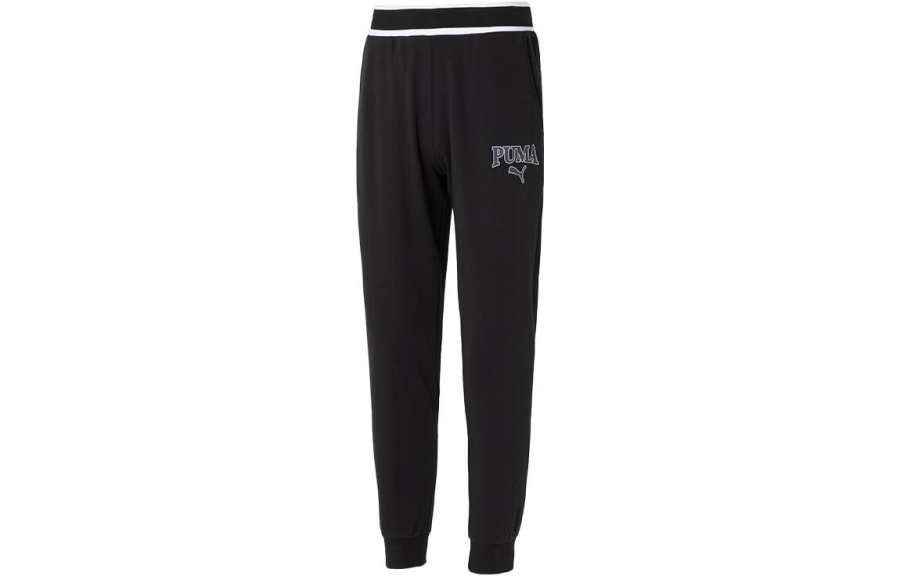 PUMA PUMA Knitted Sweatpants Men's Black