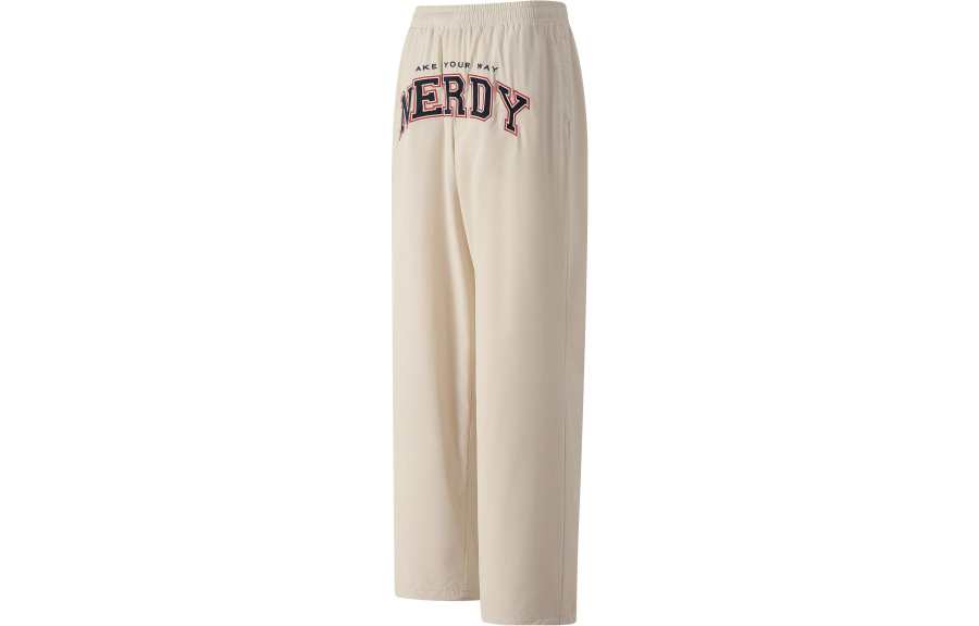 Nerdy Nerdy Knitted Sweatpants Unisex Thin Straight Fit Pants