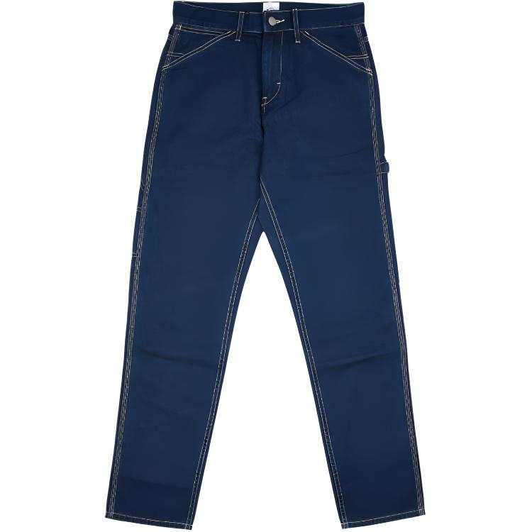 Lee Lee Jeans Men's Navy Blue Moderate Straight Fit Pants