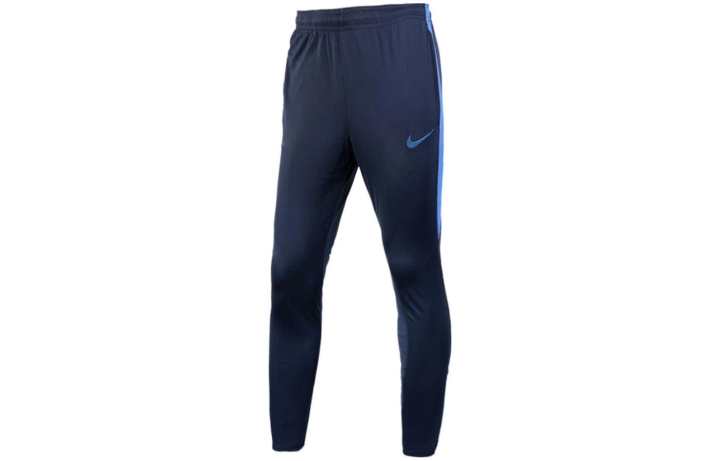 Nike Nike Knitted Sweatpants Men's Navy Blue Moderate Slim Fit Pants