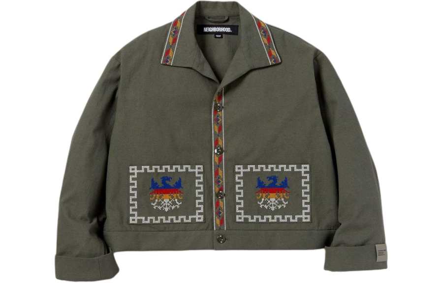 Neighborhood Gt Embroidery shirt jacket