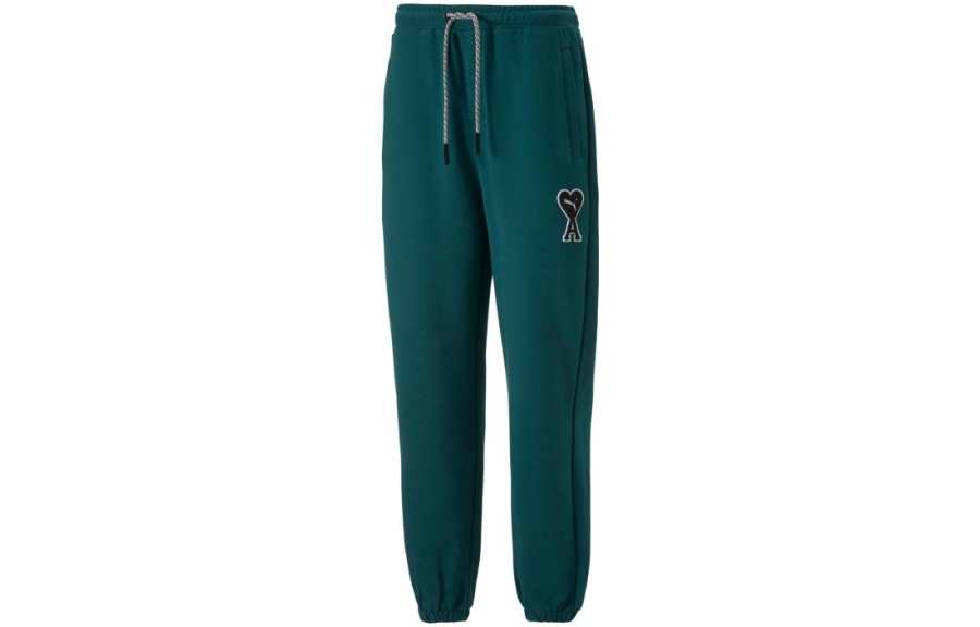 PUMA x AMIPARIS Knitted Sweatpants Unisex Moss Green