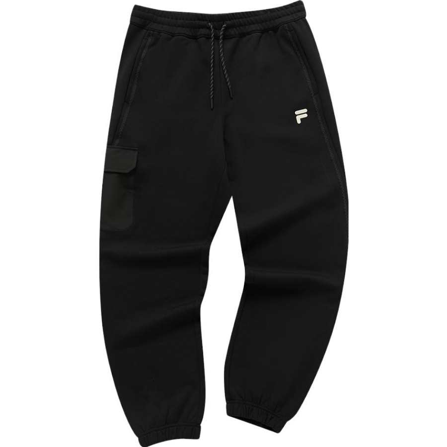FILA FUSION URBAN TECH Knitted Sweatpants Men's Black