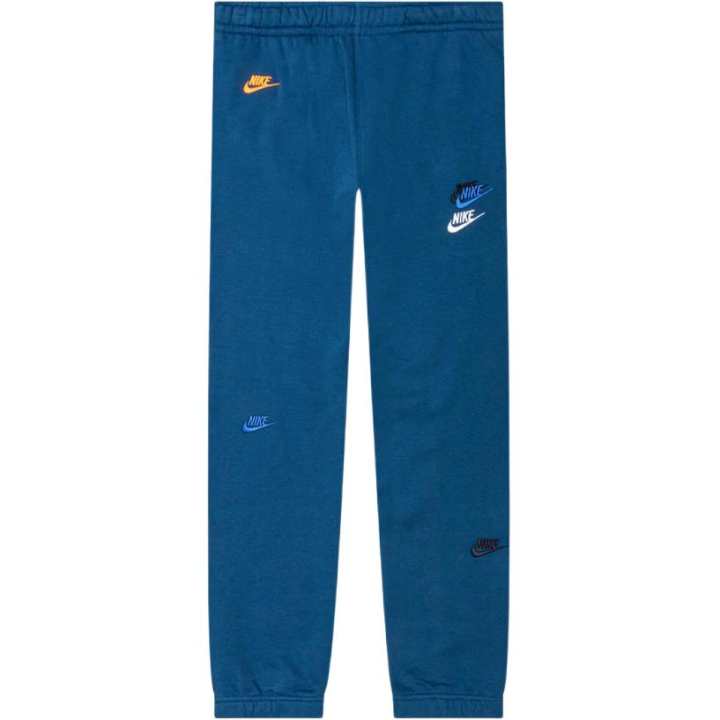 Nike Nike Knitted Sweatpants Men's Blue Moderate Cuffed Pants