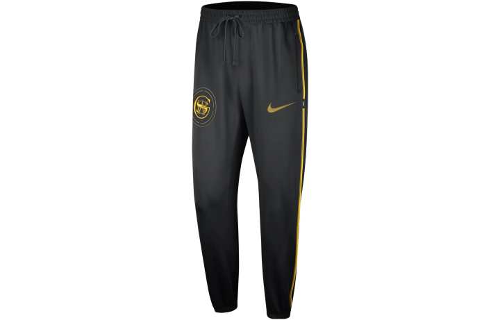 Nike Nike Dri Fit Knitted Sweatpants Men's Black Moderate Cuffed Pants