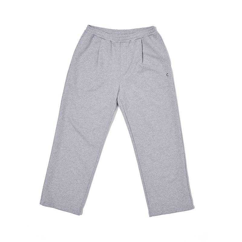 COVERNAT Knitted Sweatpants Unisex White Gray Moderate Sweatpants