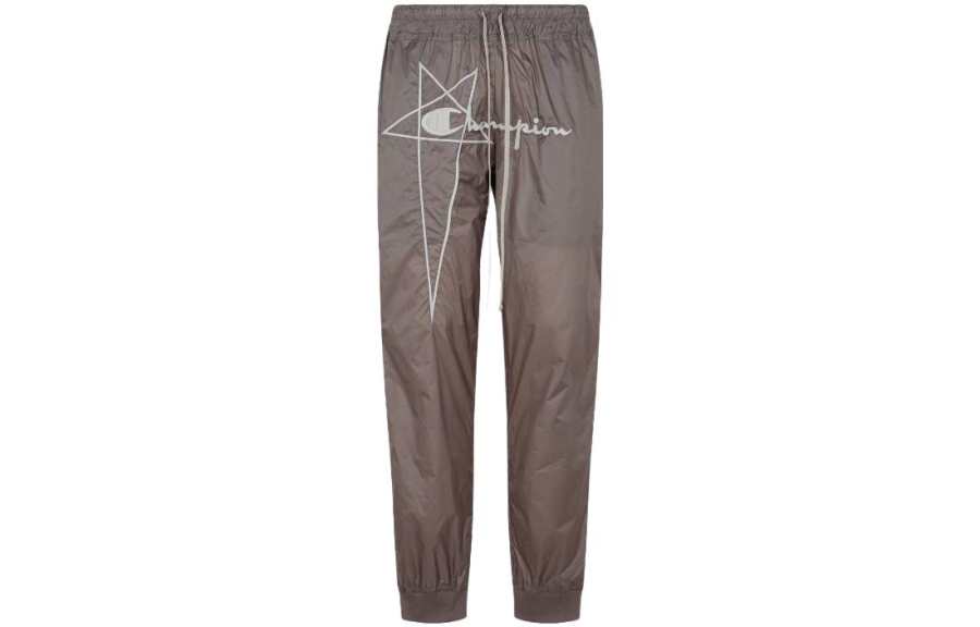 Rick Owens X Champion Logo-Embroidered Drawstring Track Pants