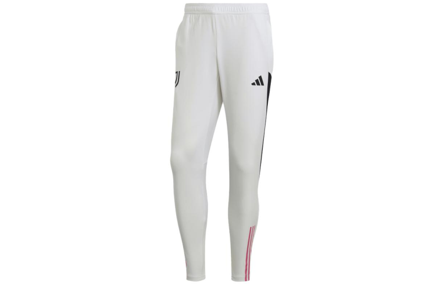 Adidas Adidas Knitted Fabric Vintage Sweatpants Japan Version Men's White