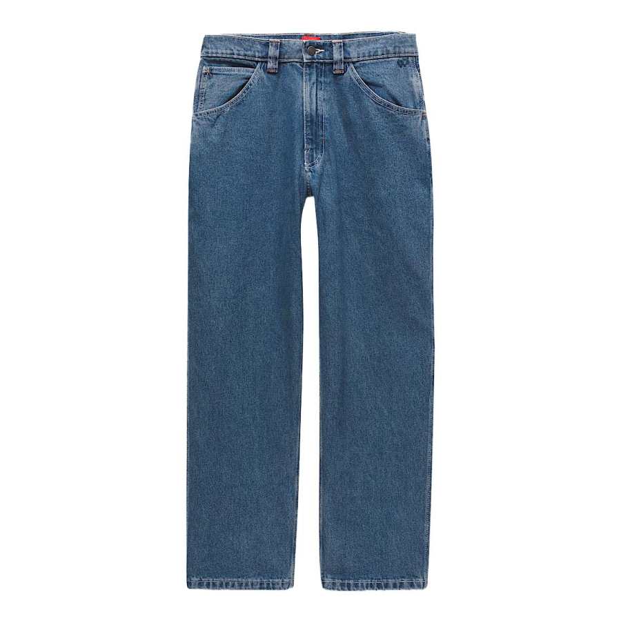 Vans Skate Check 5 Loose Denim Pants Jeans Men's Vintage Indigo