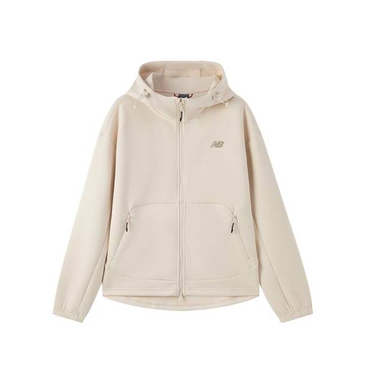 New Balance New Balance Jackets Men's Beige Hooded Moderate Other