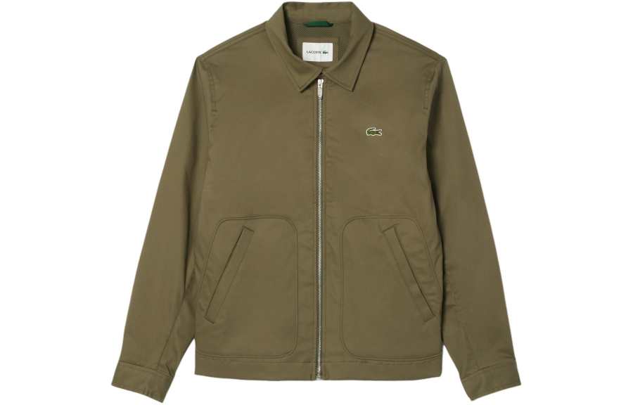 LACOSTE LACOSTE Jackets & Coats Men's Khaki Green