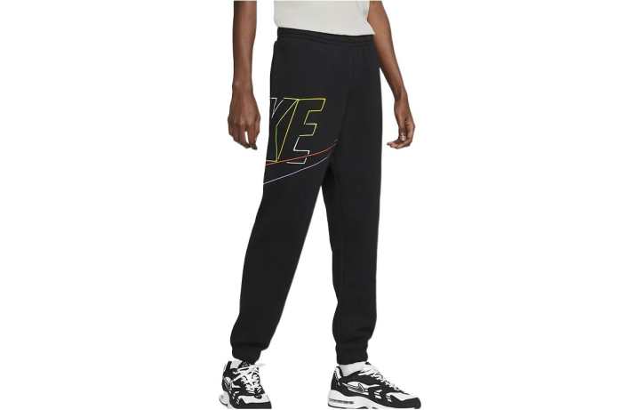 Nike Nike Knitted Sweatpants Men's Black Moderate Cuffed Pants