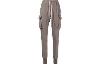 Rick Owens DRKSHDW Casual Pants Men's Tea Brown Moderate Cargo Pants