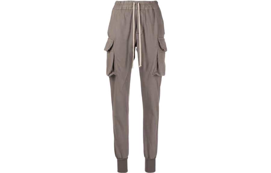 Rick Owens DRKSHDW Casual Pants Men's Tea Brown Moderate Cargo Pants