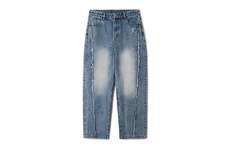 STARTER STARTER Jeans Unisex Indigo Moderate Wide Leg Pants