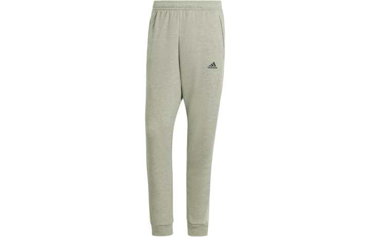 Adidas Adidas Mélang Knitted Sweatpants Men's Green Gray Moderate Cuffed Pants
