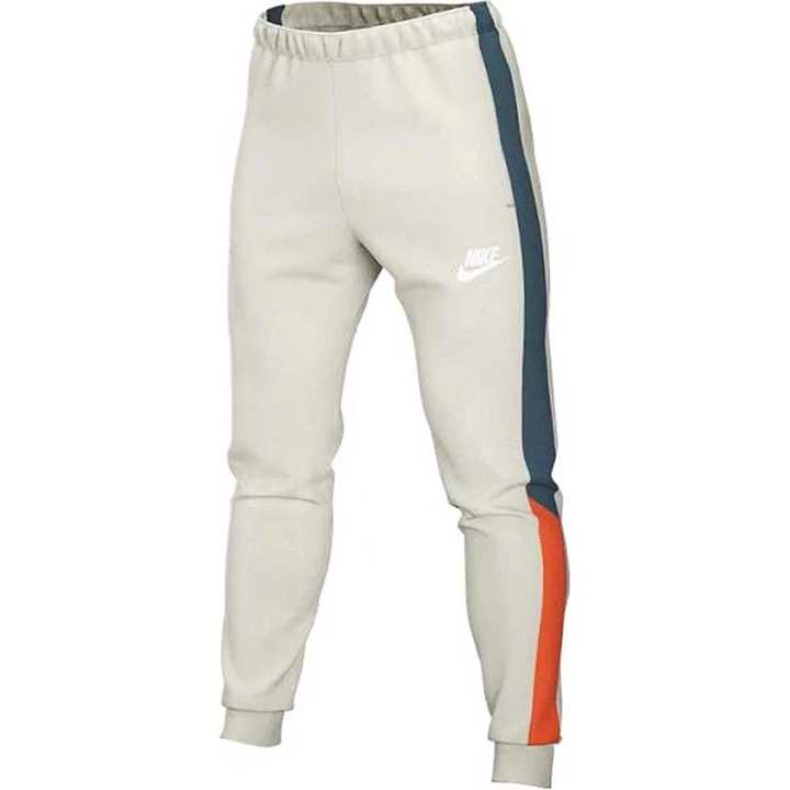 Nike Nike Knitted Sweatpants Men's White Moderate Cuffed Pants
