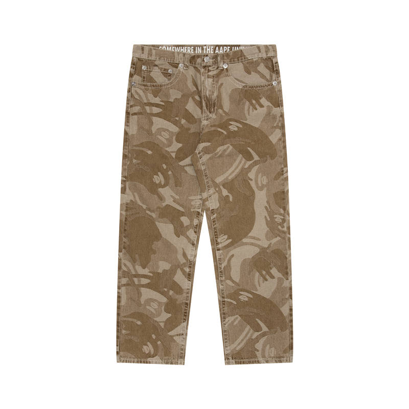 Aape Aape Mid rise Straight leg Jeans