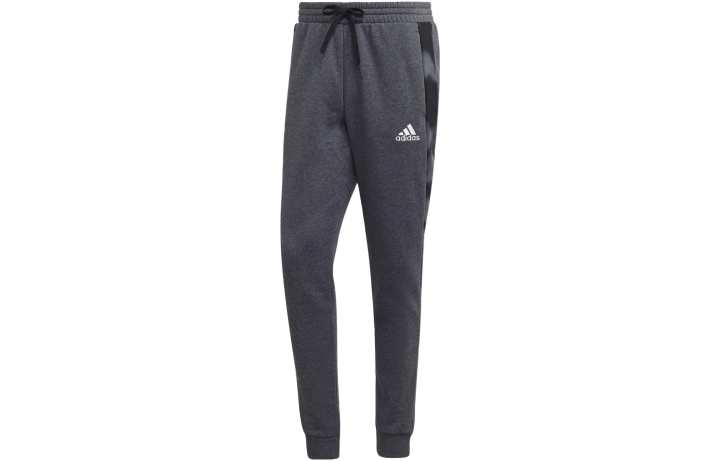 Adidas Adidas Knitted Sweatpants Men's Gray Moderate Cuffed Pants